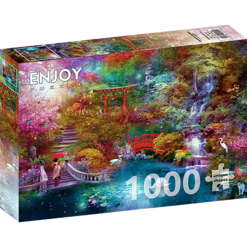 Enjoy 2194 Japanese Garden 1000Pc Jigsaw Puzzle 1