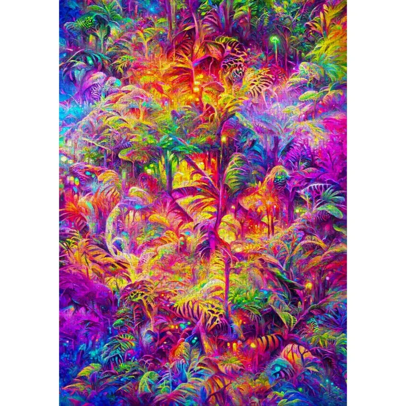Enjoy 2202 Jungle Tapestry 1000Pc Jigsaw Puzzle 2