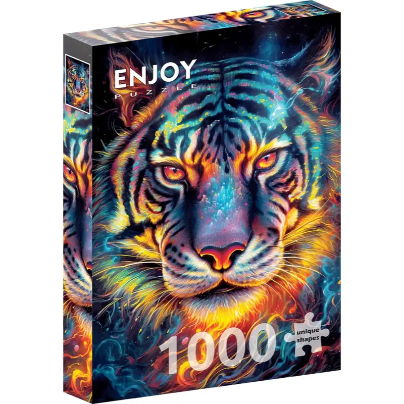Enjoy 2203 Tiger Resilience 1000Pc Jigsaw Puzzle 1