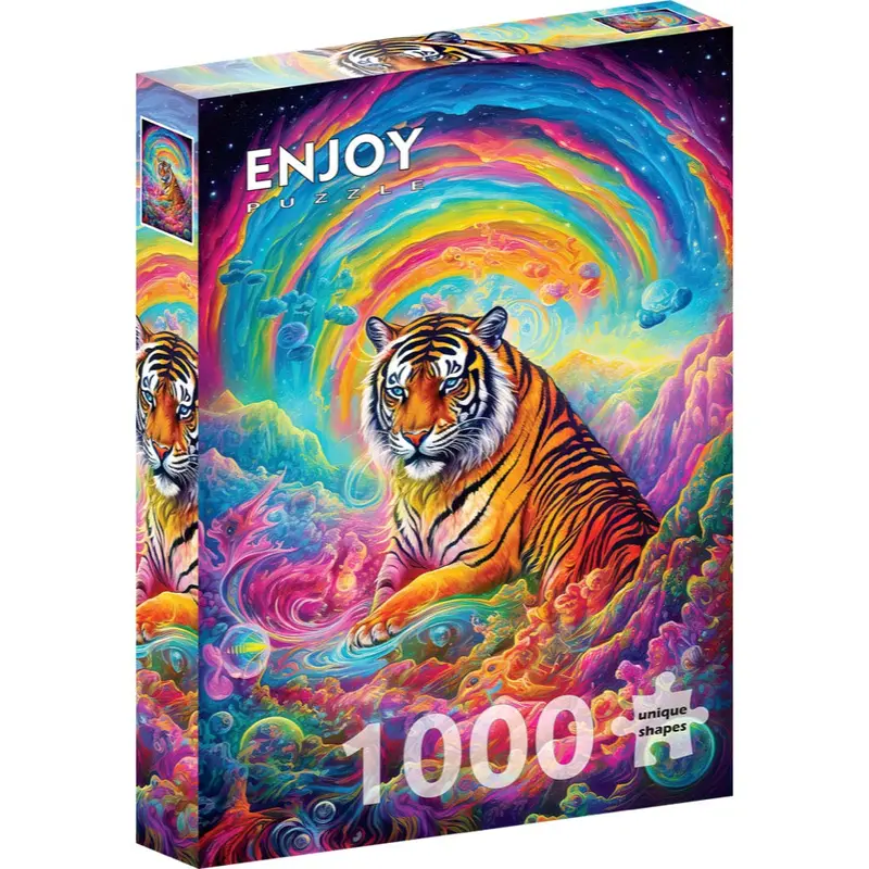 Enjoy 2204 Where Tigers Reign 1000Pc Jigsaw Puzzle 1