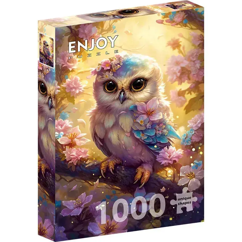 Enjoy 2213 Gentle Owl 1000Pc Jigsaw Puzzle 1