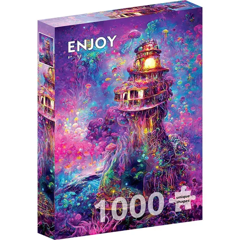 Enjoy 2216 Underwater Lighthouse 1000Pc Jigsaw Puzzle 1