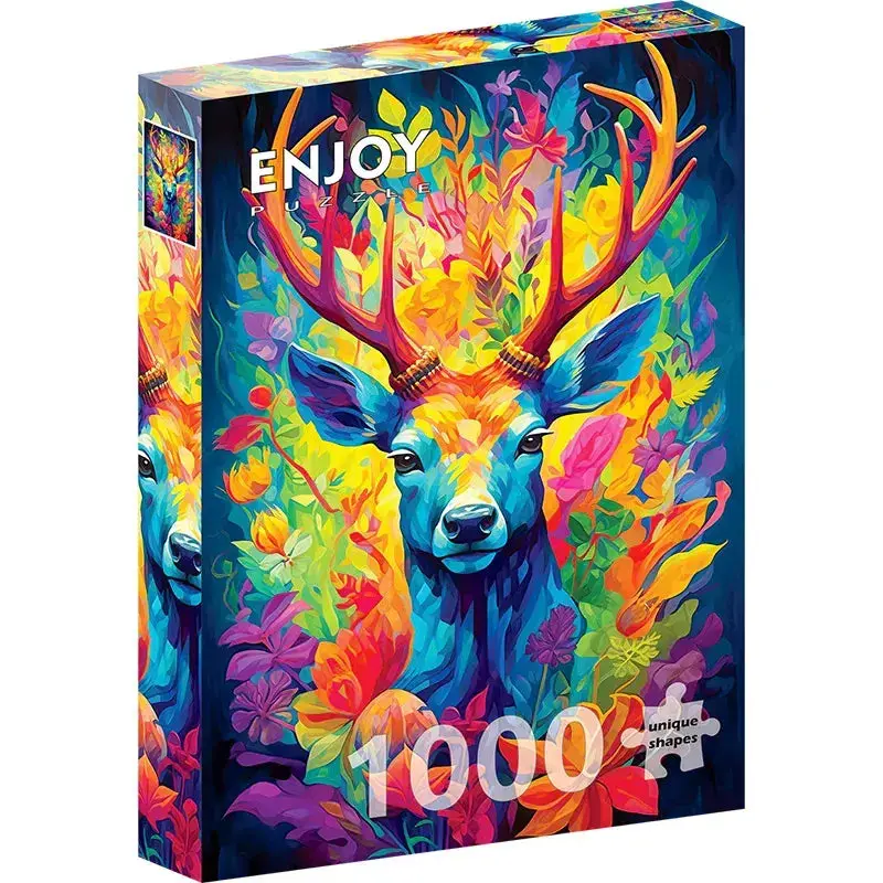 Enjoy 2222 Crowned Stag 1000Pc Jigsaw Puzzle 1