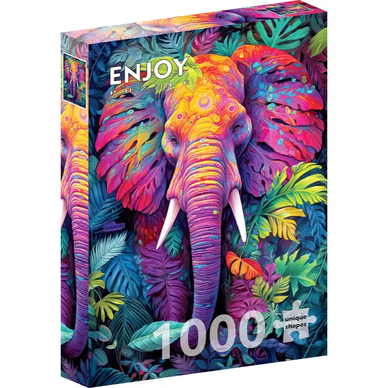 Enjoy 2223 Disguised Elephant 1000Pc Jigsaw Puzzle 1