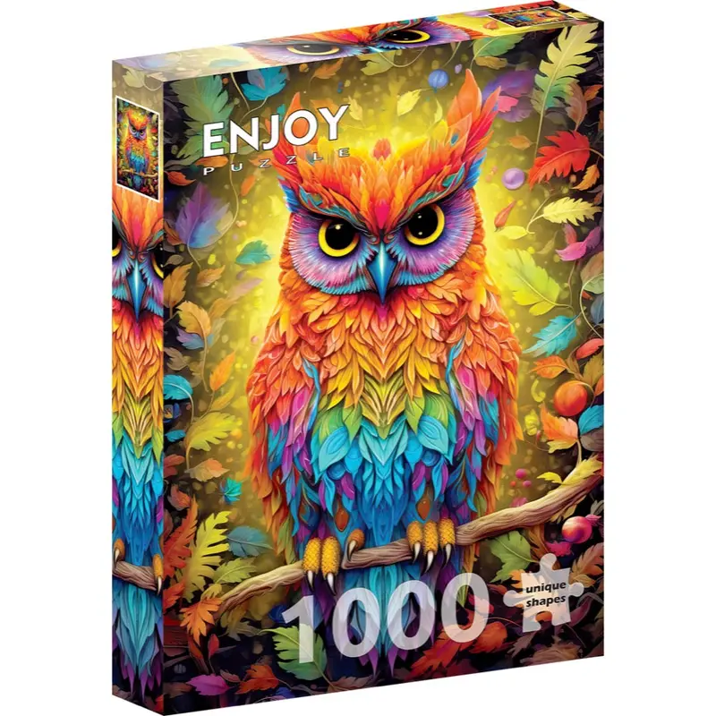 Enjoy 2225 Autumnal Owl 1000Pc Jigsaw Puzzle 1