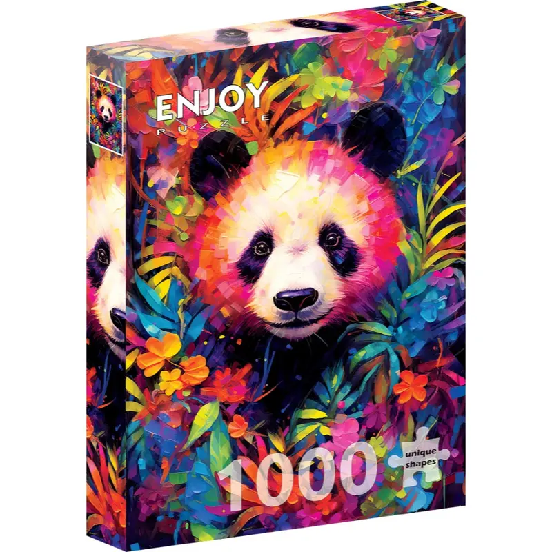 Enjoy 2227 Playful Panda Cub 1000Pc Jigsaw Puzzle 1