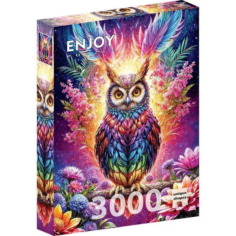 Enjoy 2234 Neon Owl 3000Pc Jigsaw Puzzle 1