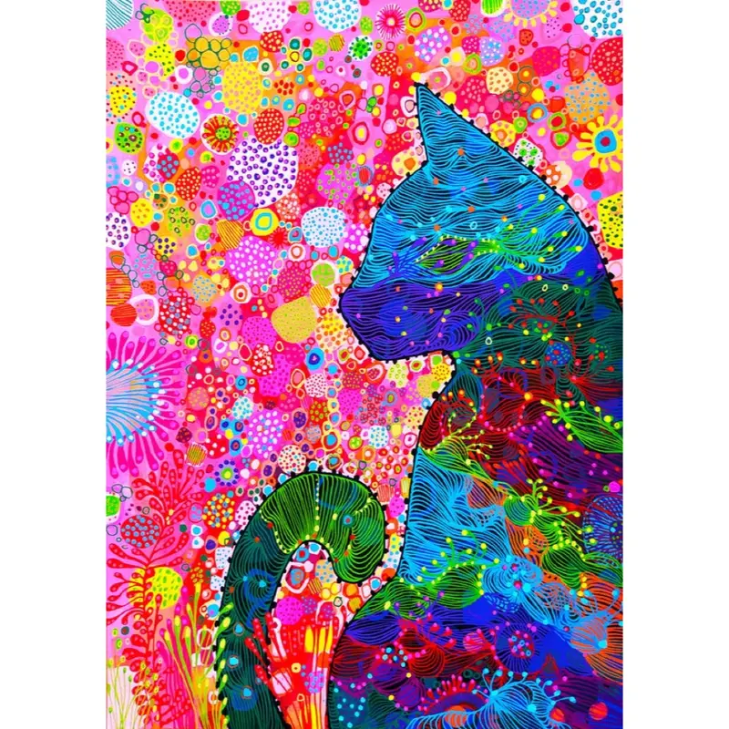 Enjoy 2237 Wandering Cat 1500Pc Jigsaw Puzzle 2