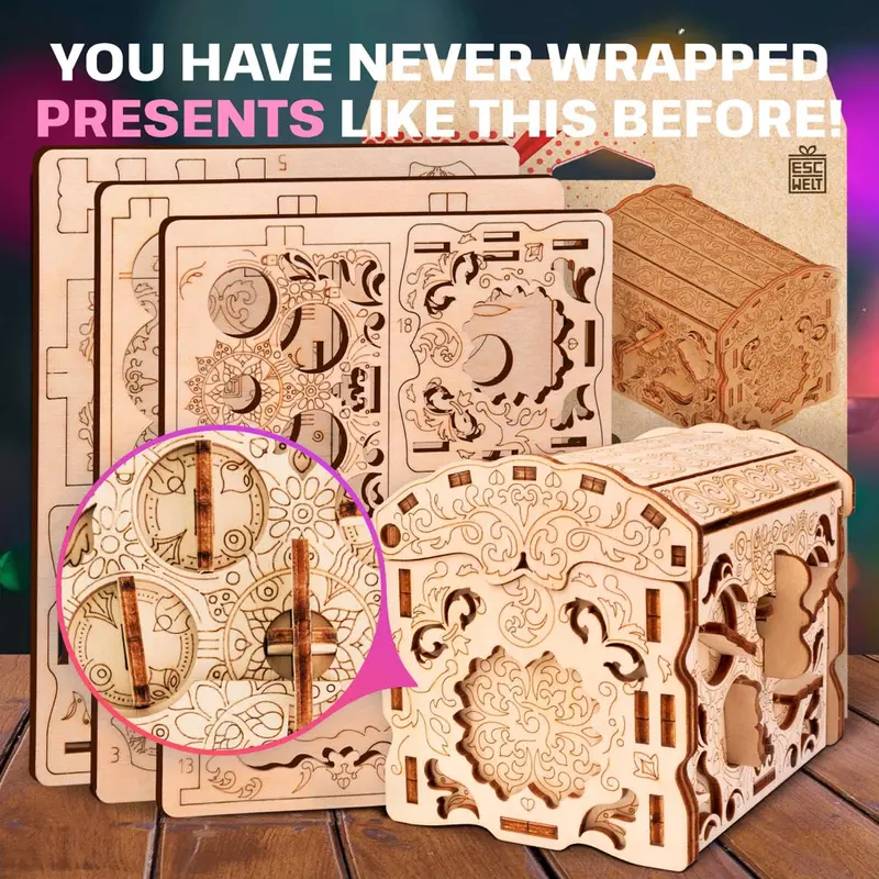 Escape Welt Assembled Secret Treasure Box 2