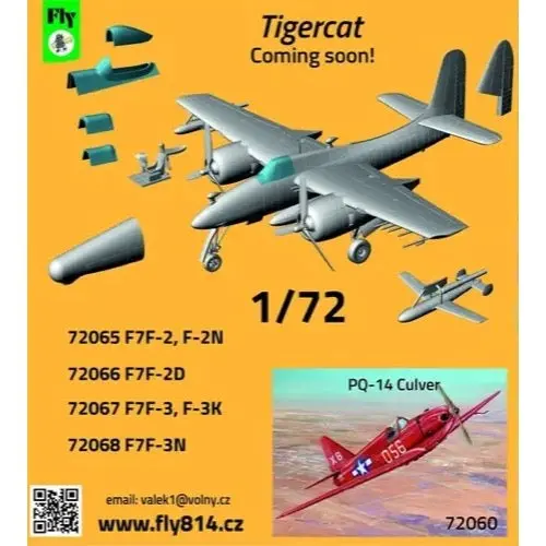 Fly Models 72068 1/72 Grumman F7f-3N Tigercat 1