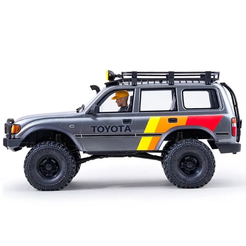 Fms 1/10 Toyota Land Cruiser Lc80 Grey Rs Brushed Rc Crawler 2