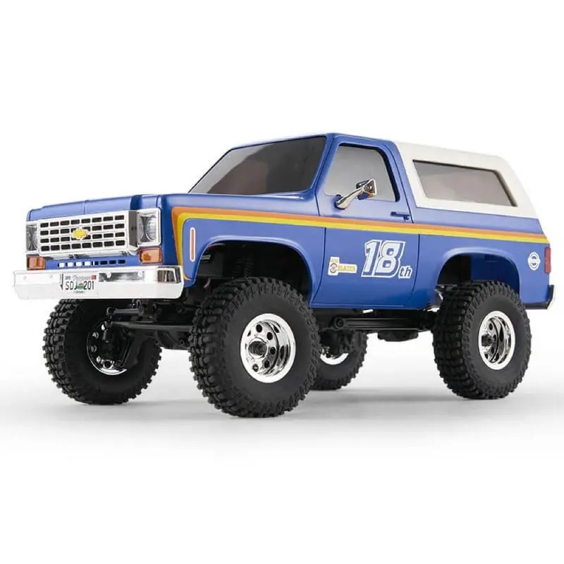 Fms 1/24 Fcx24 Chevrolet K5 Blazer Pro Rtr Blue 1