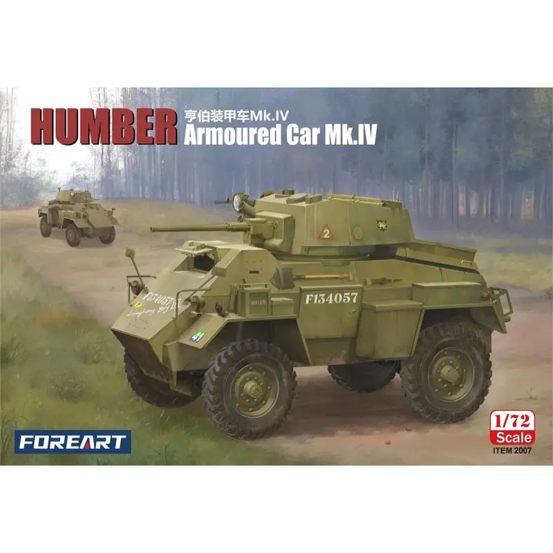 Fore Art 2007 1/72 Humber Armoured Car Mark 4 1