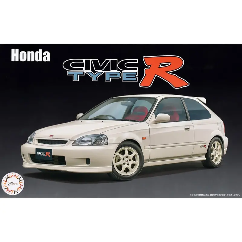 Fujimi 04708 1/24 Honda Civic Type R Late Model Ek9 Id-88 1