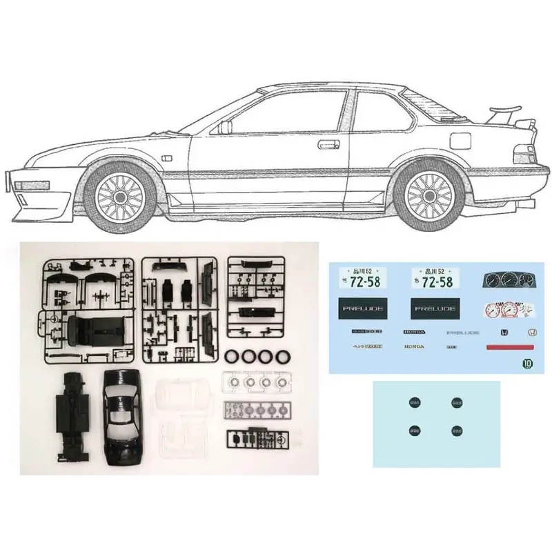 Fujimi 04756 1/24 Honda Prelude 2.0Si Tuning Version Id-303 2
