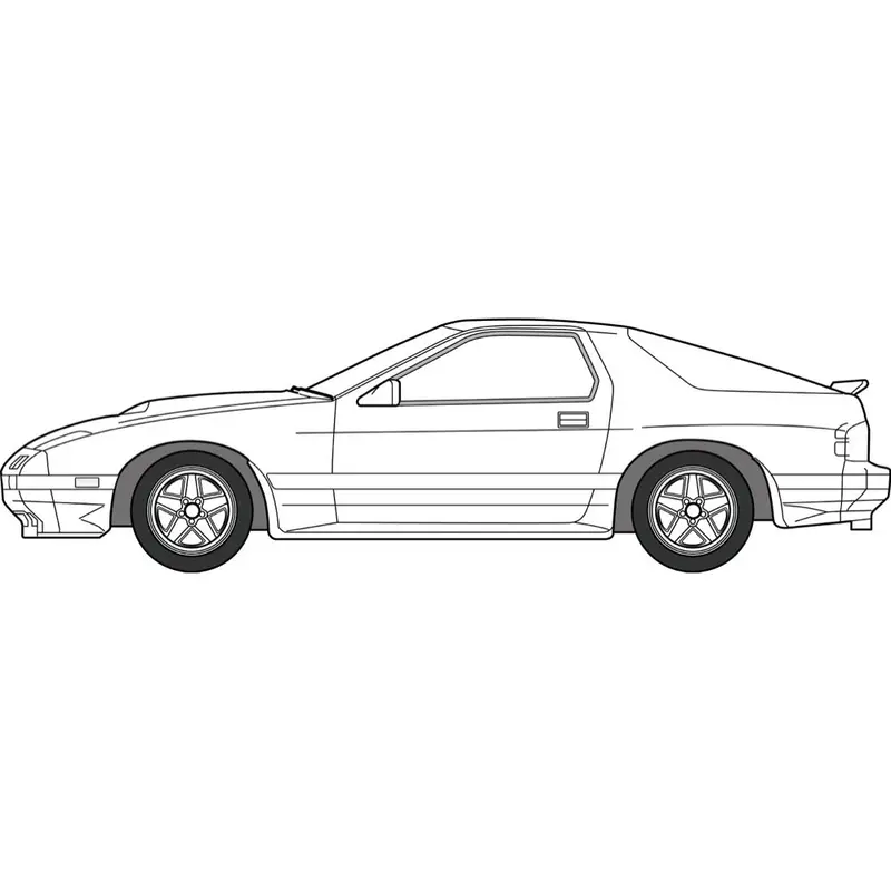 Fujimi 04779 1/24 Savannah Rx-7 Fc3s Late Type High Society Car Version Hc-7 2
