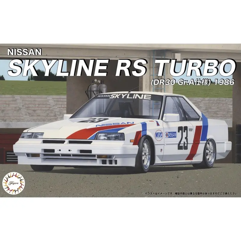 Fujimi 04780 1/24 Nissan Skyline Rs Turbo Dr30 Gr.A 1986 Id-317 1