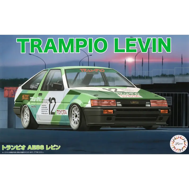 Fujimi 04784 1/24 Trampio Ae86 Levin Id-320 1