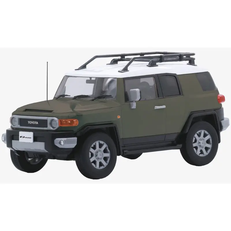 Fujimi 06639 1/24 Toyota Fj Cruiser Two Tone Dark Green Type C-Nx-9 Ex-6 2