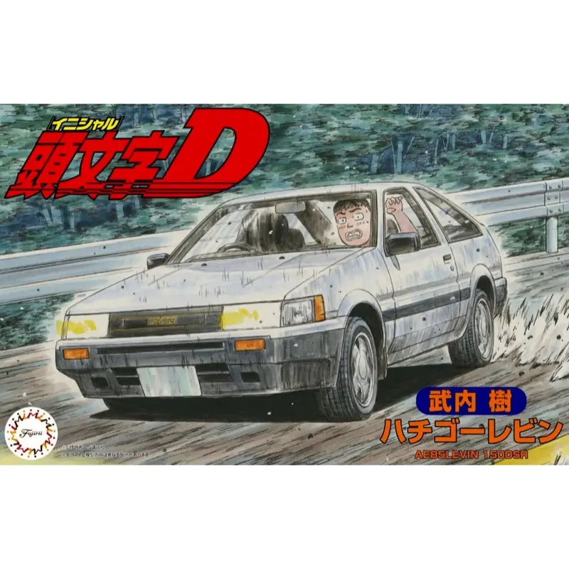 Fujimi 1/24 Ae85 Levin Itsuki Takeuchi Isd-8 1