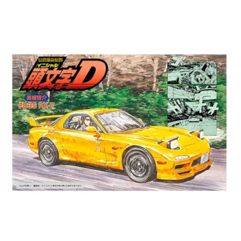 Fujimi 1/24 Mazda Fd3s New Rx-7 '99 (Isd-10) Plastic Model Kit 1