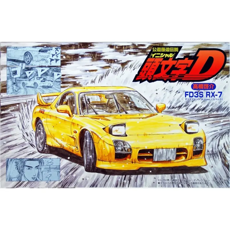 Fujimi 1/24 Mazda Fd3s Rx-7 A-Spec Isd-12 1