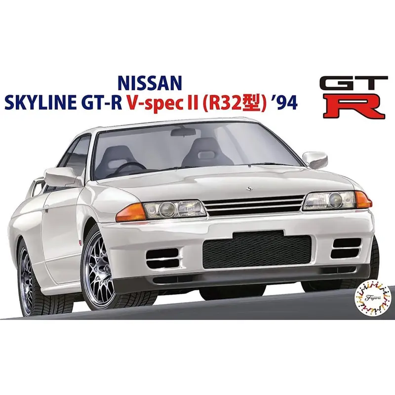 Fujimi 1/24 Nissan Skyline R32 Gt-R V-Spec Ii '94 (Id-47) Plastic Model Kit 1