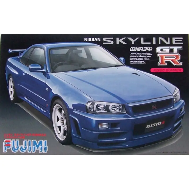 Fujimi 1/24 Nissan Skyline R34 Gtr Nismo (Id-64) Plastic Model Kit 1