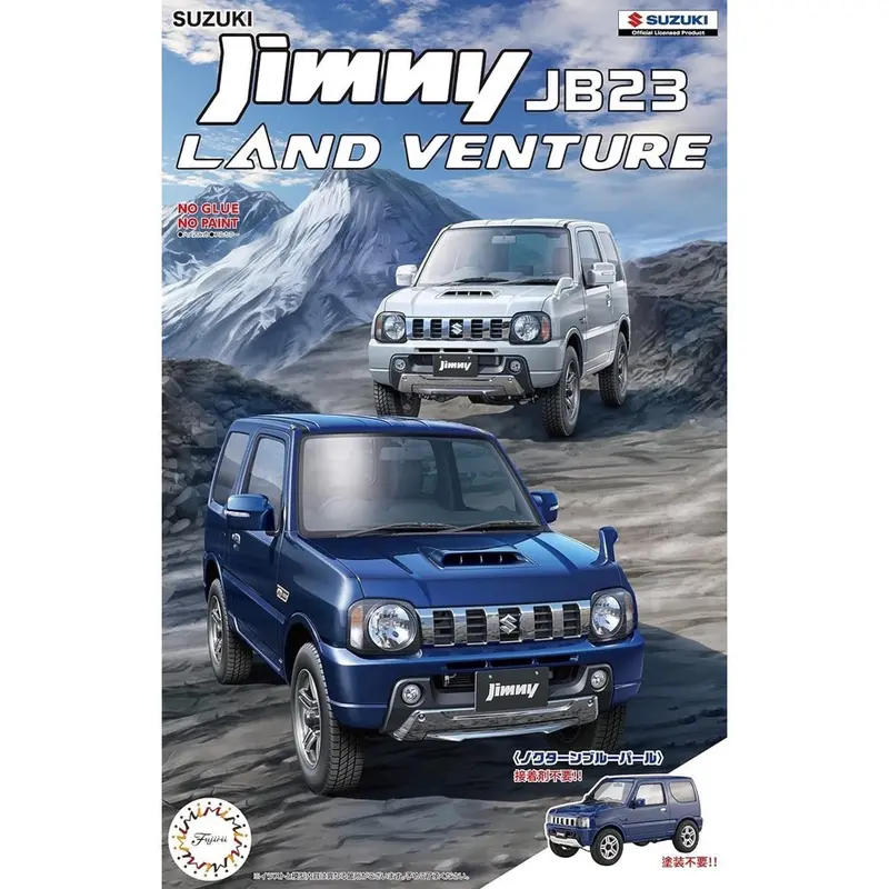 Fujimi 1/24 Suzuki Jimny Jb23 Rand Venture/Nocturne Blue Pearl C-Nx-15 1