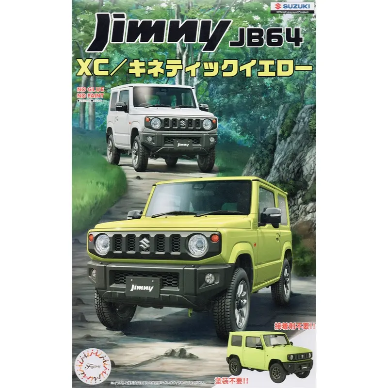 Fujimi 1/24 Suzuki Jimny Jb64 Xc/Kinetic Yellow C-Nx-17 1