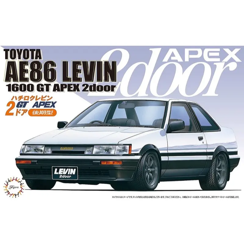 Fujimi 1/24 Toyota Ae86 Levin 2 Door "Late Type"'85 Id-61 04649 1