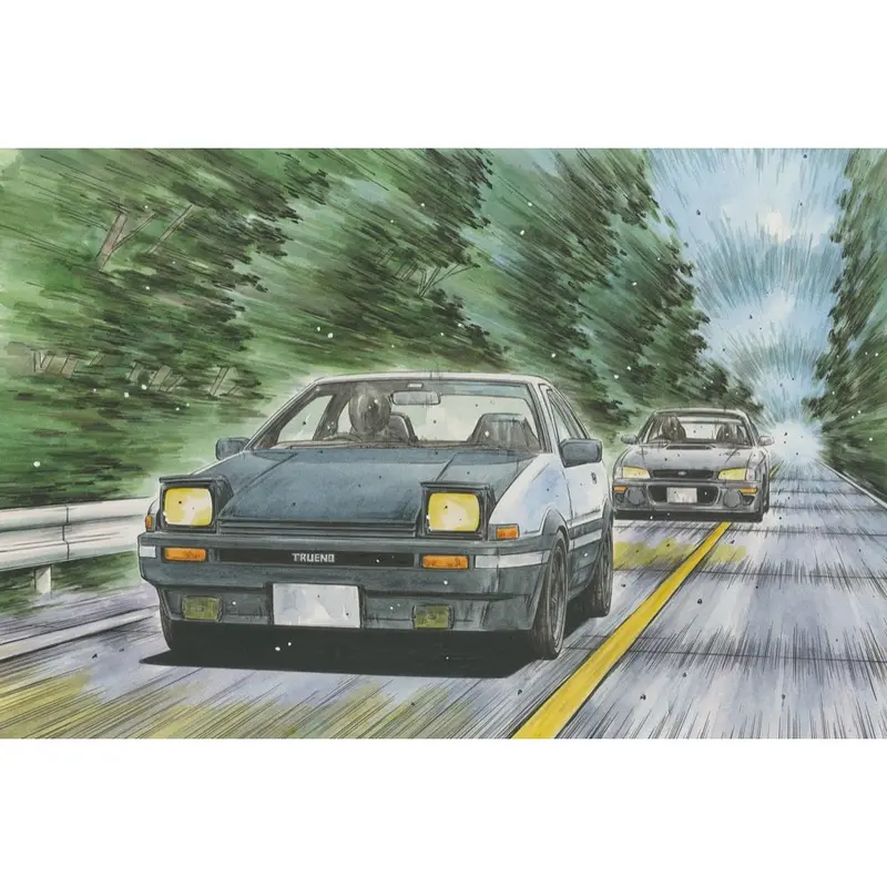 Fujimi 1/24 Treno Ae86 Carbon Bonnet Takumi Fujiwara Isd-019 1