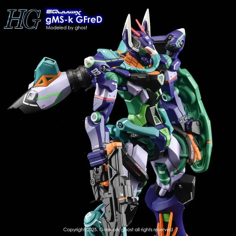 G-Rework Cd-H-Gq06 Premium Decal For Hg Gfred 1