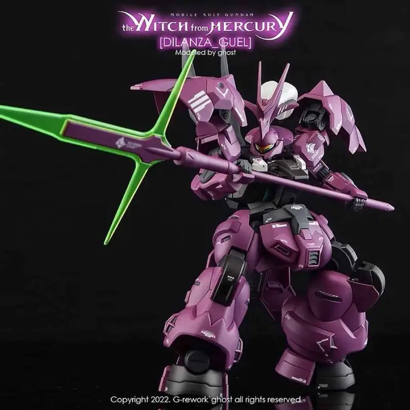 G-Rework Cd-H-Wm04 Premium Decal For Hg Guel's Dilanza 1