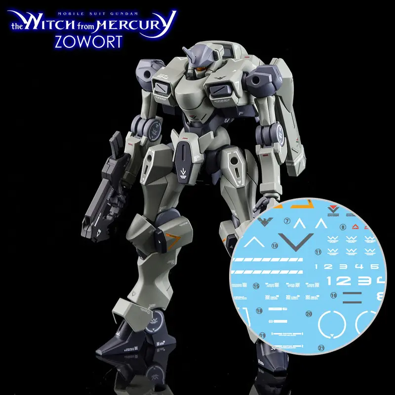 G-Rework Cd-H-Wm14 Premium Decal For Hg Witch From Mercury Zowort 1