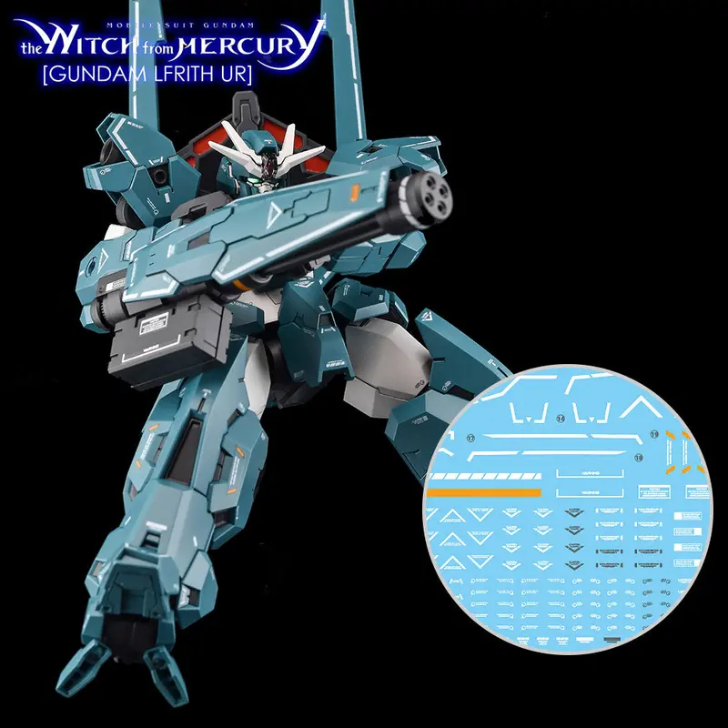 G-Rework Cd-H-Wm17 Premium Decal For Hg Witch From Mercury Lfrith Ur 1