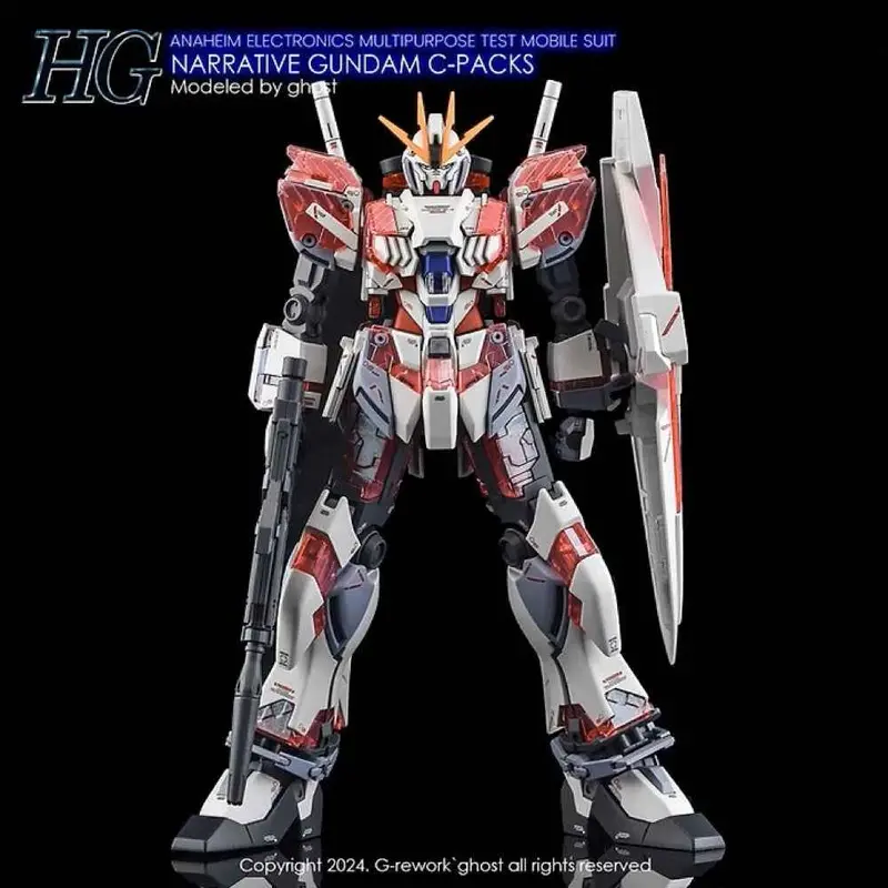 G-Rework Cd-H222 Premium Decal For Hg Rx-9/C Narrative Gundam C-Pack 1