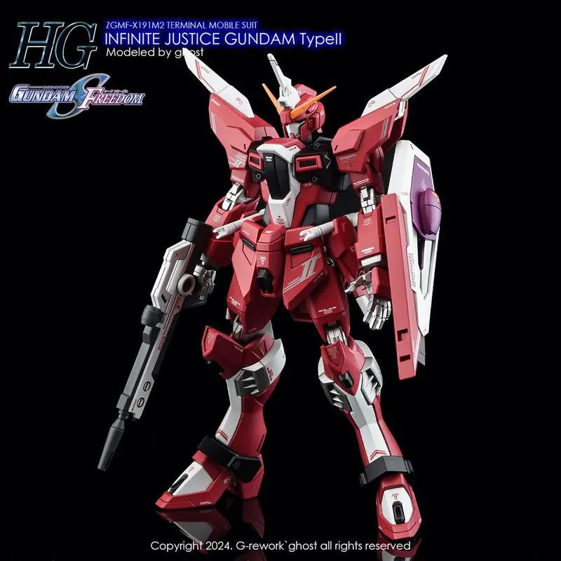 G-Rework Cd-H251 Premium Decal For Hg Seed Infinite Justice Gundam Type 2 2