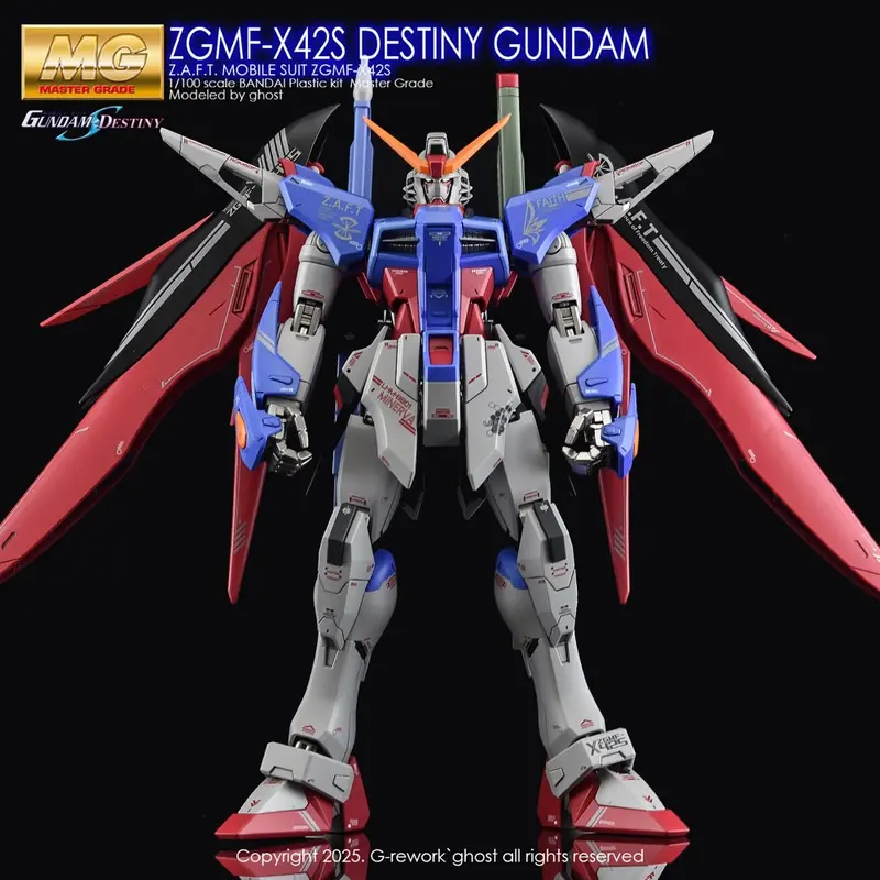 G-Rework Cd-M101 Premium Decal For Mg Destiny Gundam 1