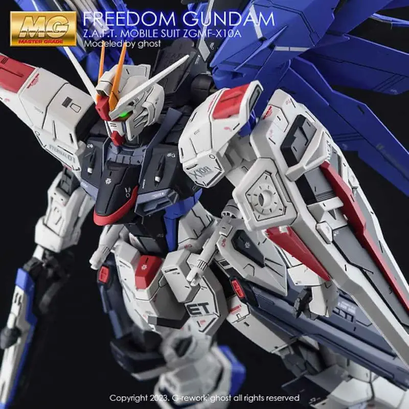 G-Rework Cd-M192 Premium Decal For Mg Freedom Gundam 2.0 1