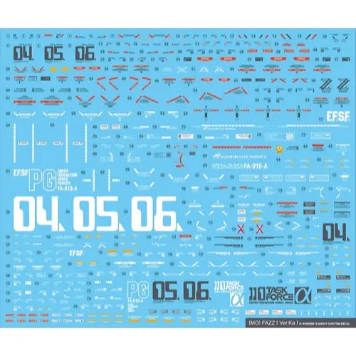 G-Rework Cd-M213 Premium Decal For Mg Fazz Ver.Ka 2