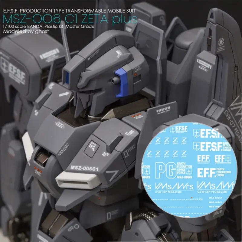 G-Rework Cd-M46 Premium Decal For Mg Zeta Plus C1 1
