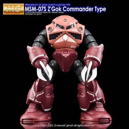 G-Rework Cd-M66 Premium Decal For Mg Z'gok Commander Type 1