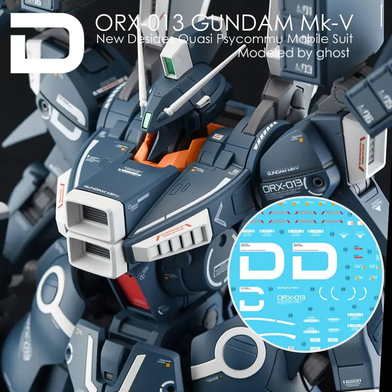 G-Rework Cd-Ml-Mk5 Premium Decal For Mg Gundam Mk-V 1