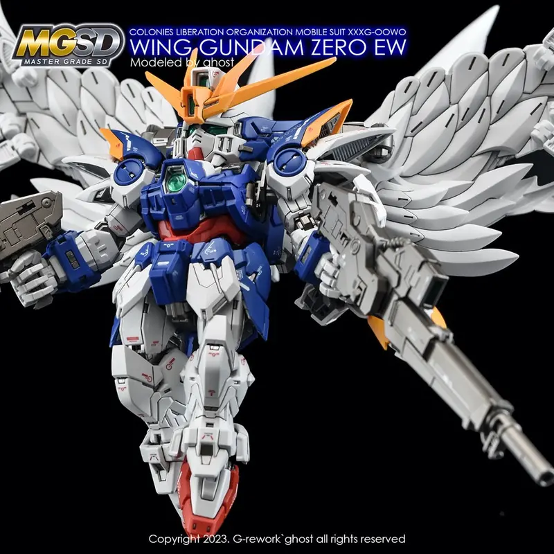 G-Rework Cd-Ms03 Premium Decal For Mgsd Wing Gundam Zero 1