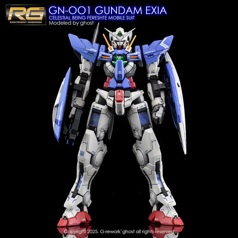 G-Rework Cd-Rg15 Premium Decal For Rg Gundam Exia 1
