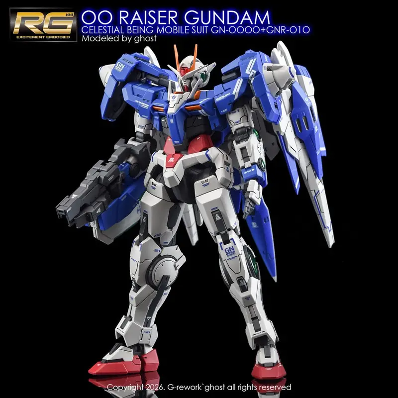 G-Rework Cd-Rg18 Premium Decal For Rg Oo Raiser 1