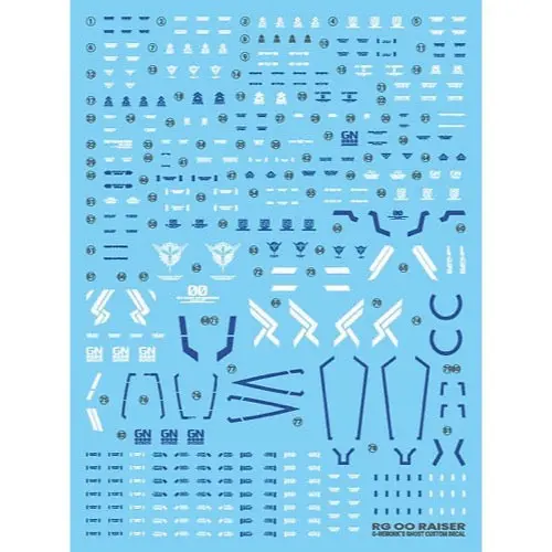 G-Rework Cd-Rg18 Premium Decal For Rg Oo Raiser 2