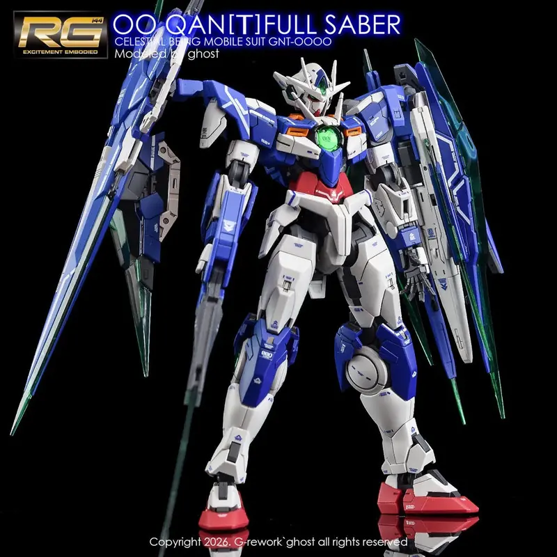 G-Rework Cd-Rg21-Fs Premium Decal For Rg Oo Qan[T] Full Saber 1
