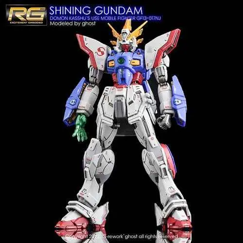 G-Rework Cd-Rg42 Premium Decal For Rg Shining Gundam 1